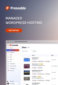 15% Off First Month any Pressable.com Plan WordPress managed hosting coupon code